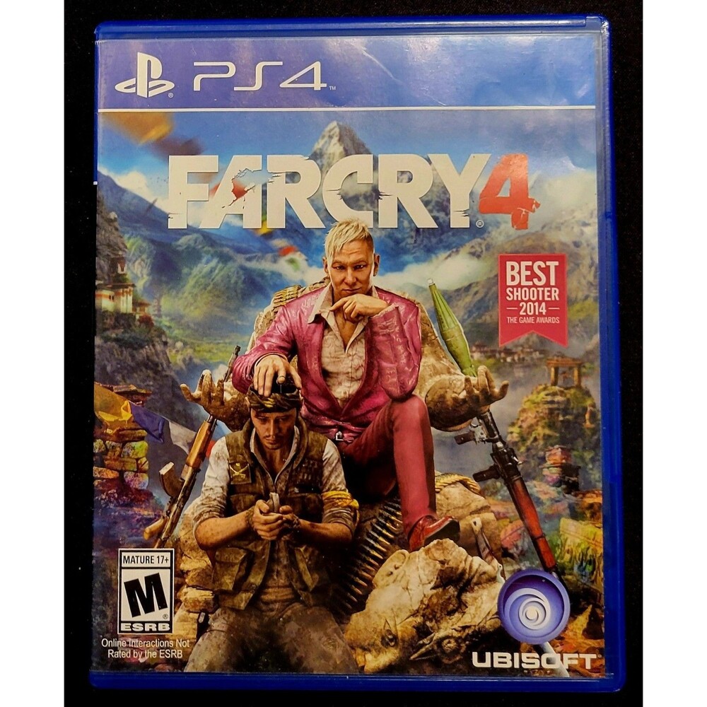 Far Cry 4 Sony PlayStation PS4 Open World Action Adventure Story Video Game